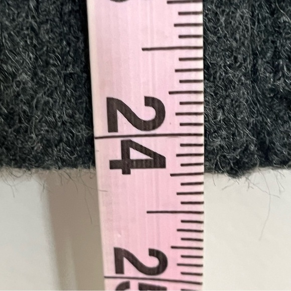 World Market Charcoal Recycled Yarn Knit Lounge Pants Size Small / Med Wide Leg - Picture 7 of 13